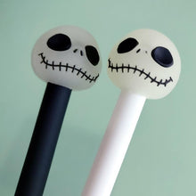 Load image into Gallery viewer, 2 pcs/lot Creative Kawaii Luminous Skull Gel Pens Cute Novelty Neutral Pens For Writing Gift Korean Stationery School Supplies
