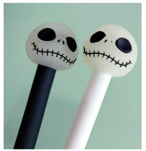 Load image into Gallery viewer, 2 pcs/lot Creative Kawaii Luminous Skull Gel Pens Cute Novelty Neutral Pens For Writing Gift Korean Stationery School Supplies
